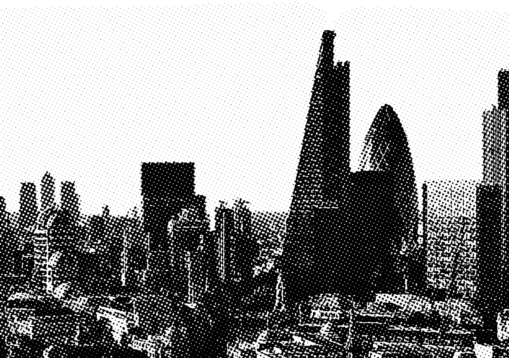 Illustration of London skyline
